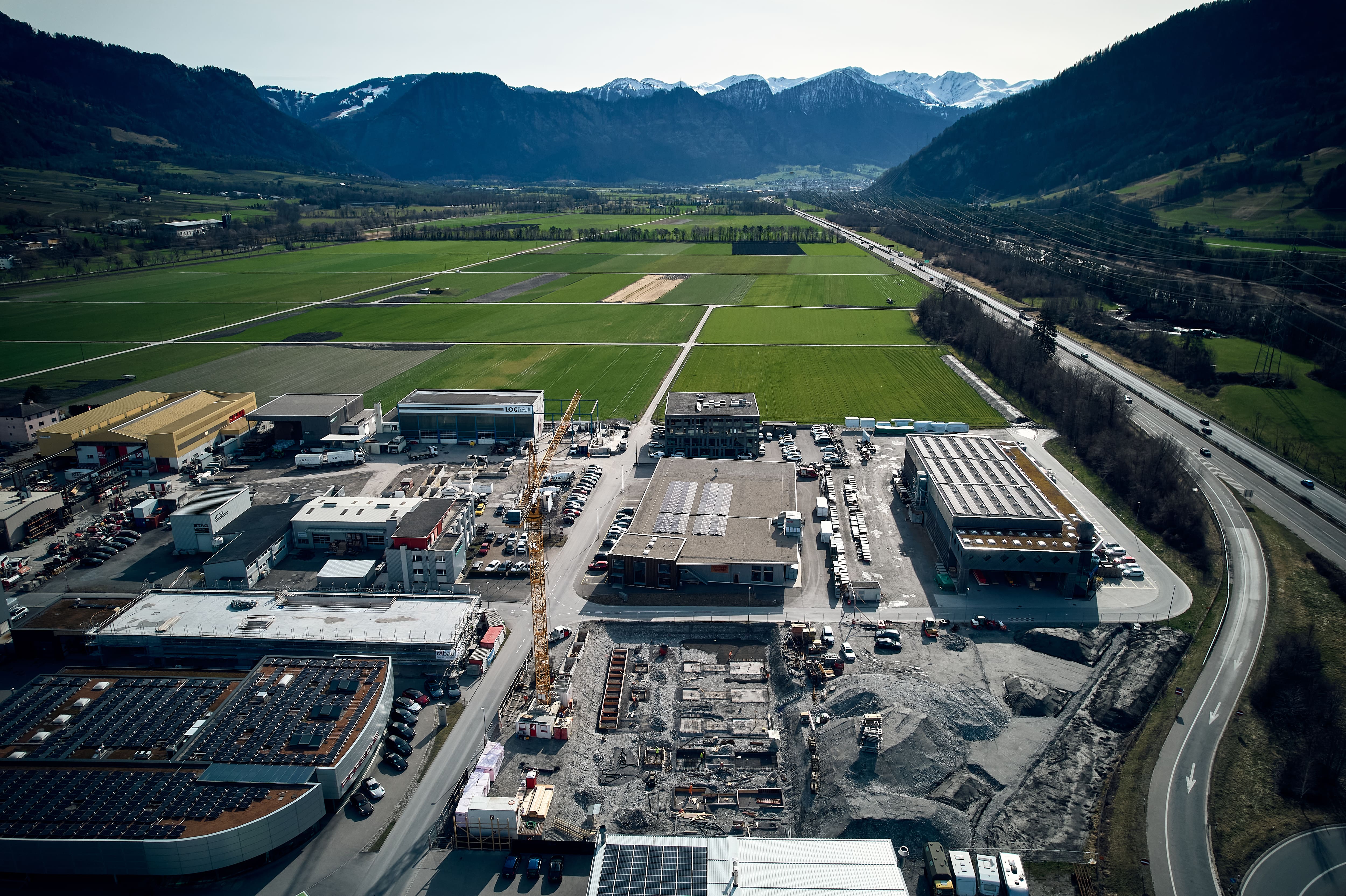 Vonsalis Aushub Neubau Maienfeld 1