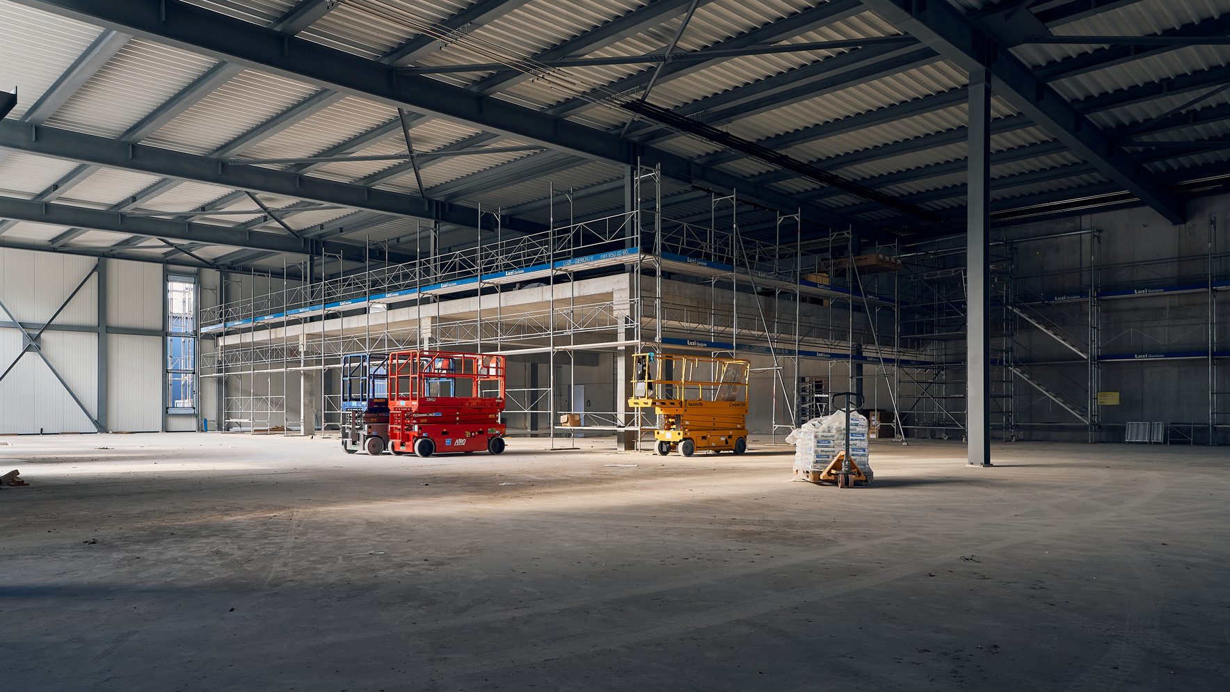 Vonsalis Rohbauarbeiten September