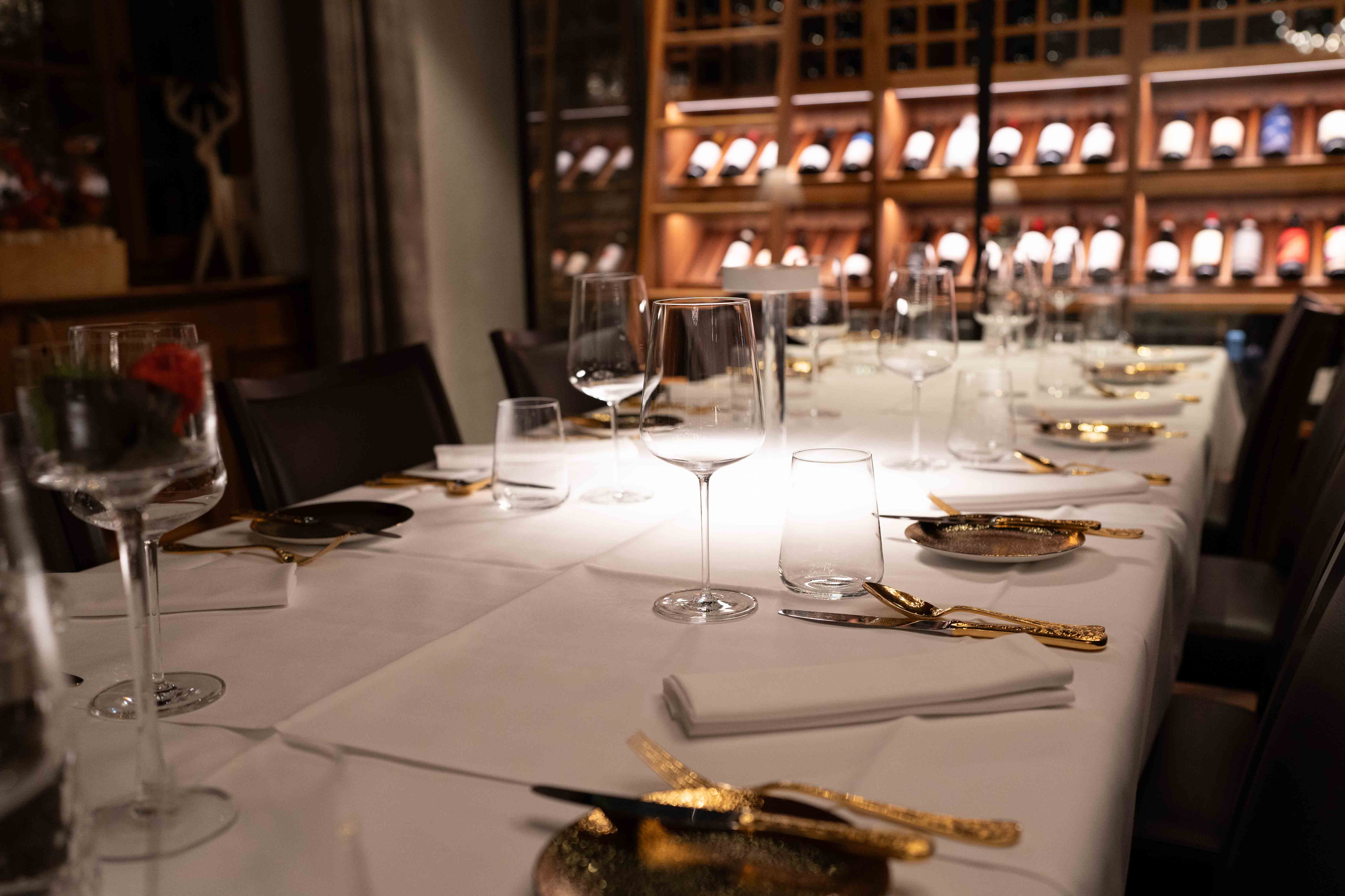 Impressionen von Salis Weintage 2023 Schloss Maienfeld Dinner