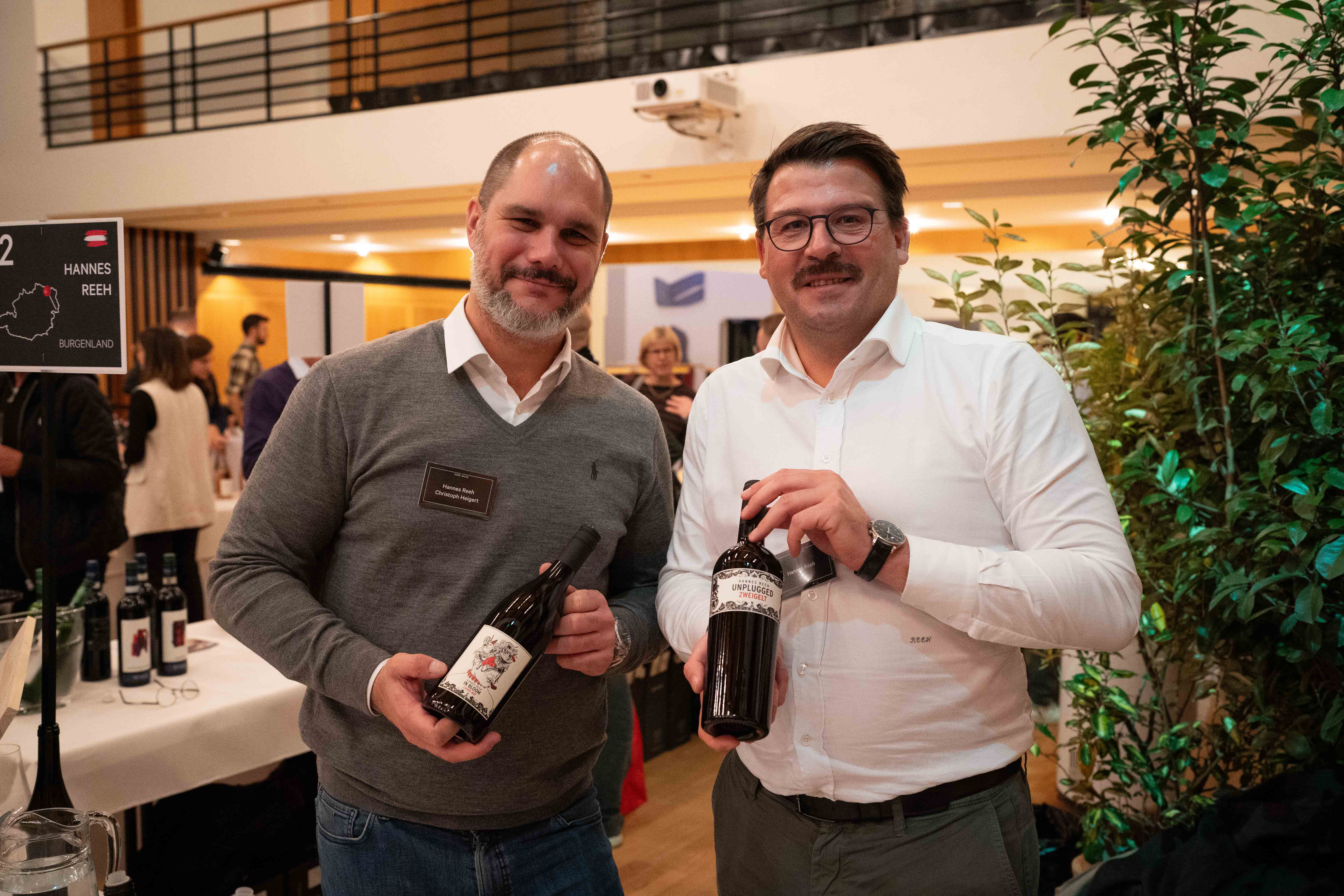 Impressionen von Salis Weintage 2023 Hannes Reeh