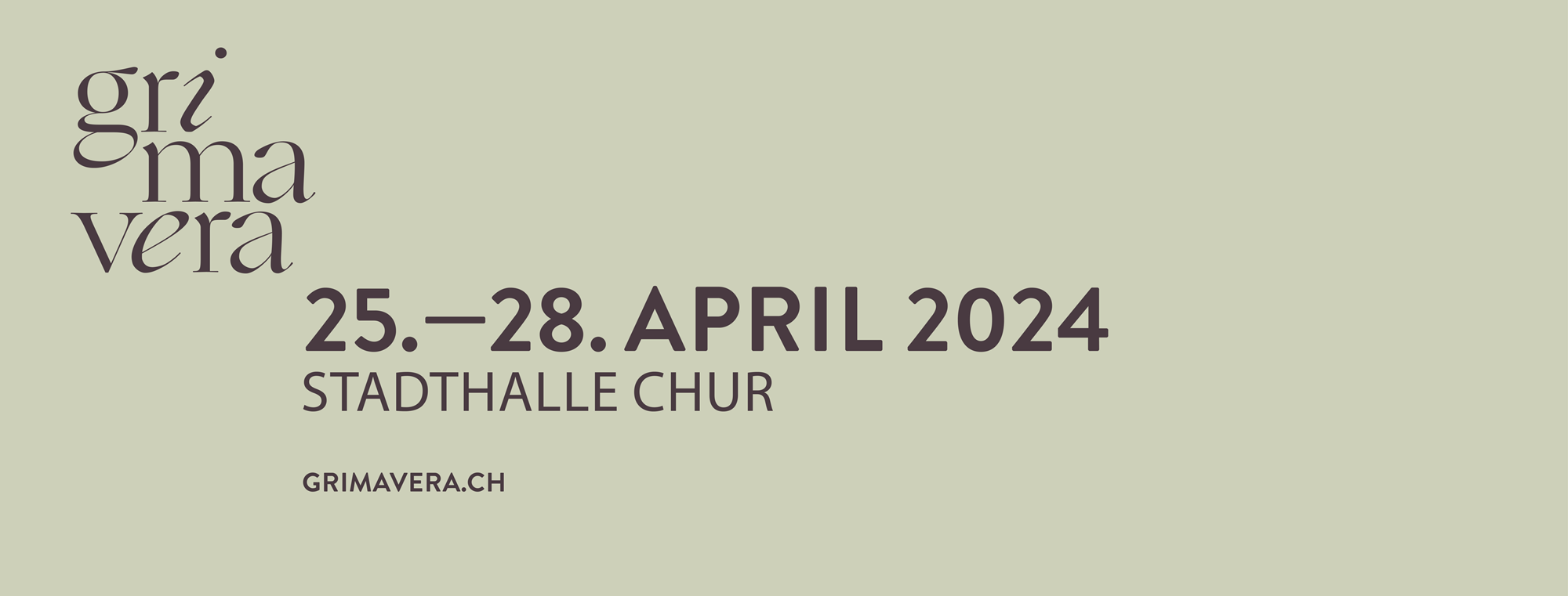 Banner Grimavera Messe Chur Von Salis Wein Banner Grimavera Messe Chur Von Salis Wein