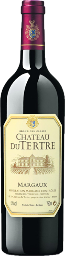 Château du Tertre 2017, Grand Cru Classé Margaux, 12er-Holzkiste, Cabernet Sauvignon, Merlot, Petit Verdot, Bordeaux