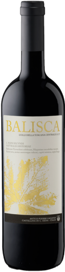 Gagliole Balisca 2016, Colli della Toscana Centrale IGT, Cabernet Sauvignon, Toscana
