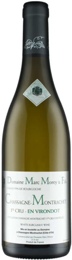Marc Morey Chassagne-Mont. blanc en Virondot 2016, 1er Cru AOC, Chardonnay, Burgund