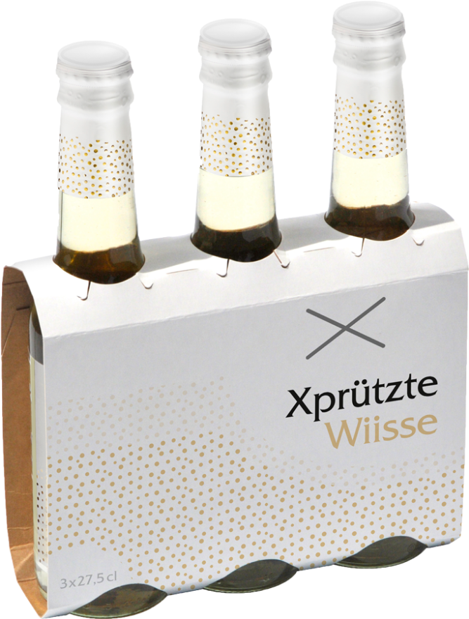Strada Xprützte Wiise Triopack (3x27.5cl), Schweizer Weisswein gespritzt mit Wasser, Riesling-Silvaner, Schaffhausen