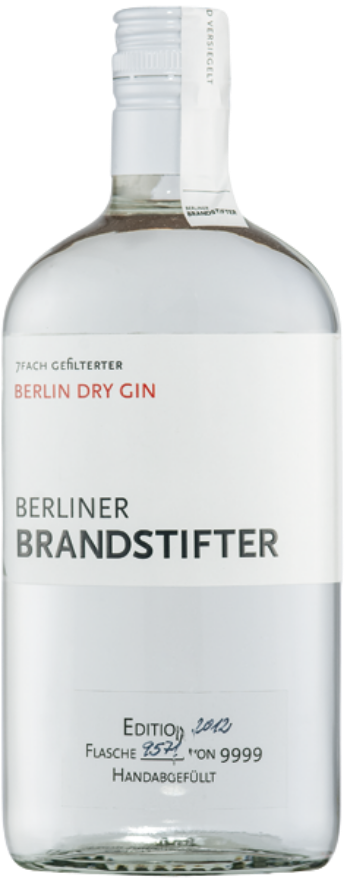 Berliner Brandstifter Dry Gin 43.3°, Deutschland, Berlin