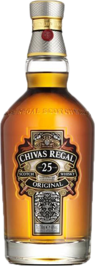 Chivas Regal Whisky 25 years 40°, Blended Scotch Whisky