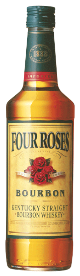 Four Roses Bourbon Whisky 40°, Straight Bourbon Whiskey