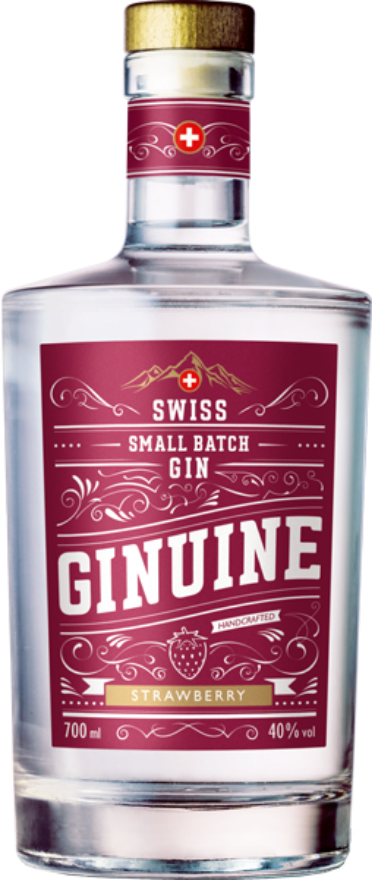 Ginuine Strawberry Dry Gin 40°