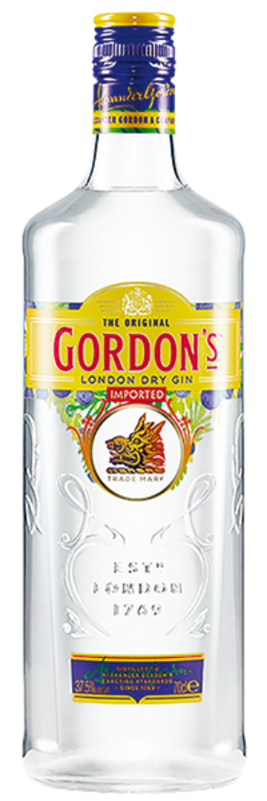 Gordon´s London Dry Gin 37.5°, Grossbritannien