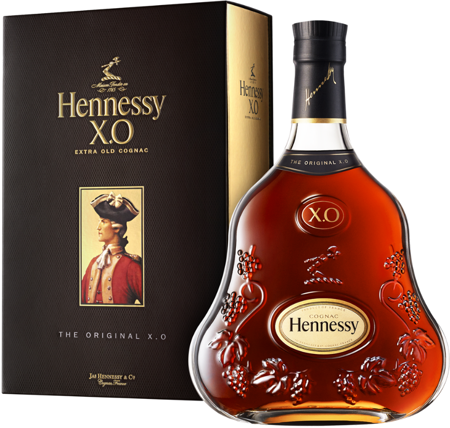 Hennessy X.O. Extra Old Cognac Giftbox 40°, Frankreich