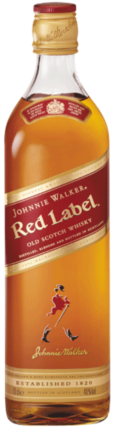 Johnnie Walker Red Label Whisky 40°, Schottland – Blend