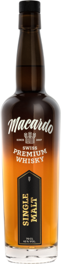 Macardo Whisky Single Malt 42°, Schweiz, Strohwilen