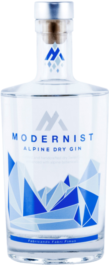 Modernist Alpine Dry Gin 44°, Schweiz, Basel