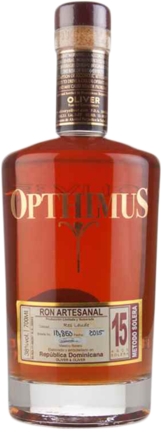 Opthimus 15 year Rum 38°