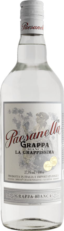 Paesanella Grappa Bianca 37.5° Paesanella Grappa Bianca 37.5°