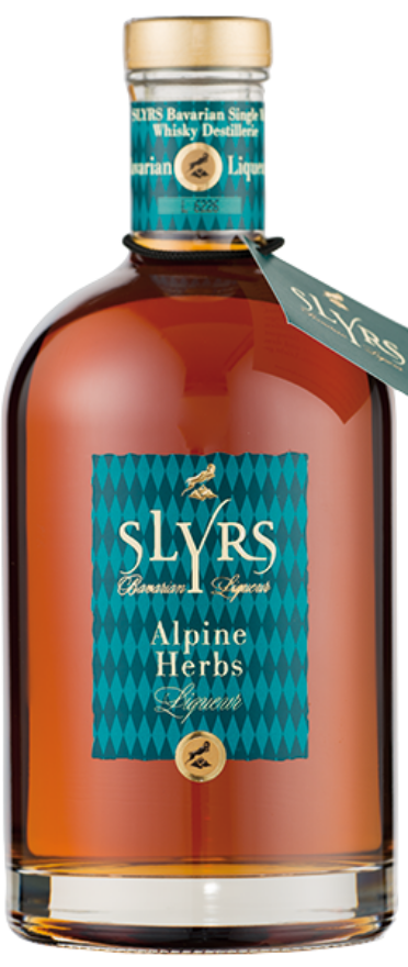 Slyrs Whisky-Liqueur Alpine Herbs 30°
