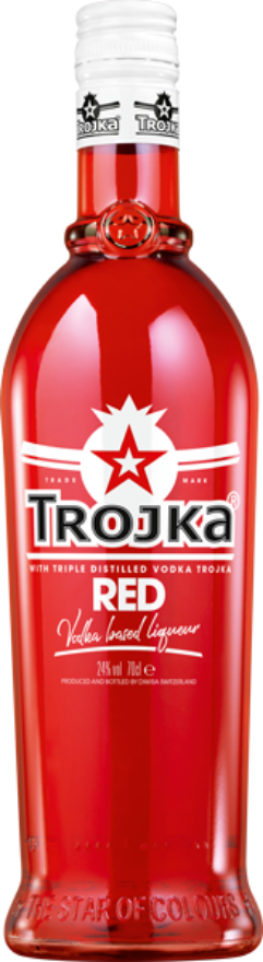 Trojka Red Vodka Liqueur 24°, Schweiz