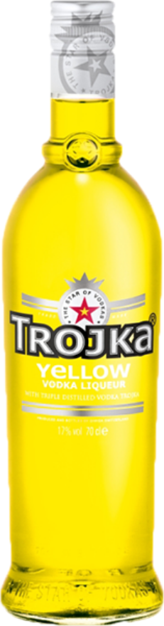 Trojka Yellow Vodka Liqueur 17°, Schweiz