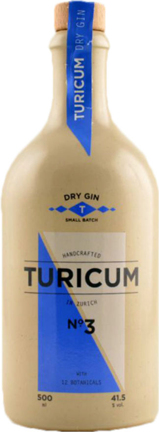 Turicum Handcrafted Dry Gin 41.5°, Schweiz, Zürich