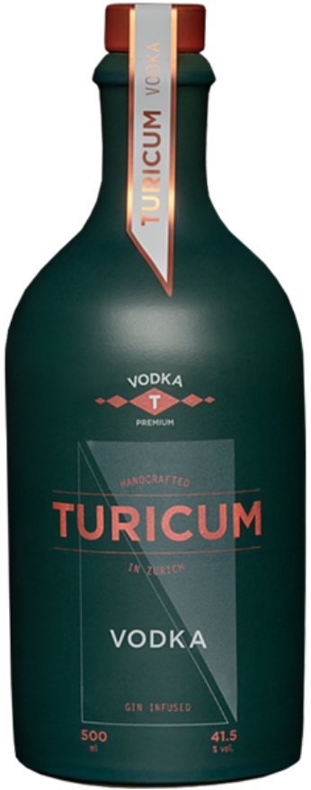 Turicum Vodka 41.5°, Schweiz, Zürich