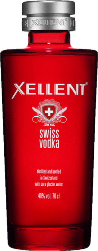 Xellent Swiss Vodka 40°, Minibar à 12x5cl