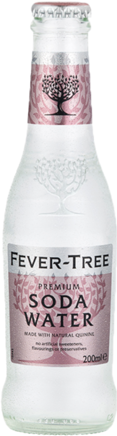 Fever Tree Premium Soda Water 0°, Grossbritannien, 24er-Pack, Grossbritannien