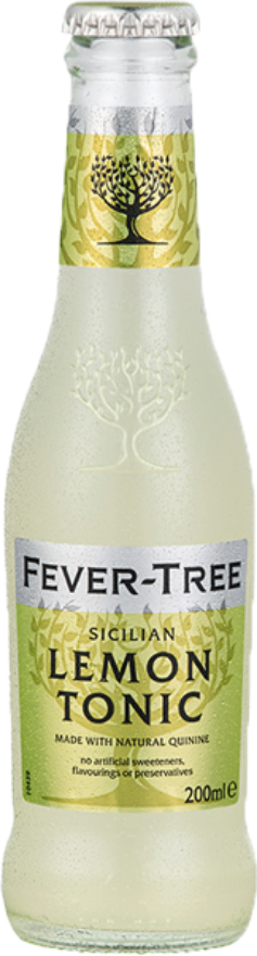 Fever Tree Sicilian Bitter Lemon 0°, Grossbritannien, 4er-Pack, Grossbritannien