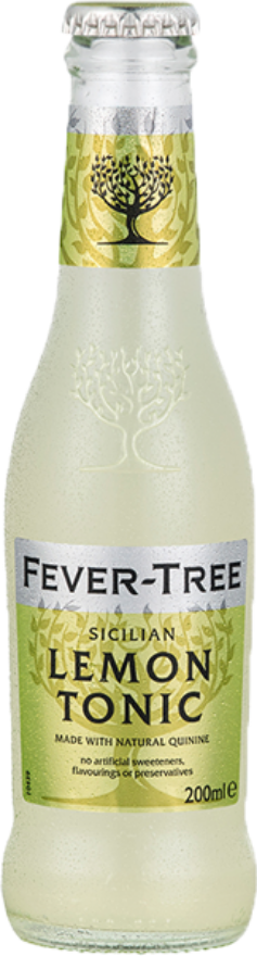 Fever Tree Sicilian Bitter Lemon 0°, Grossbritannien, 24er-Pack, Grossbritannien