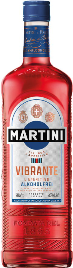 Martini Vibrante Aperitivo Alkoholfrei 0° Martini Vibrante Aperitivo Alkoholfrei 0°