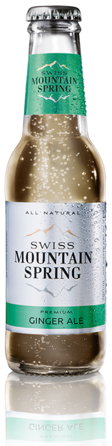 Swiss Mountain Spring Ginger Ale 0°, Schweiz, 24er-Pack, Schweiz