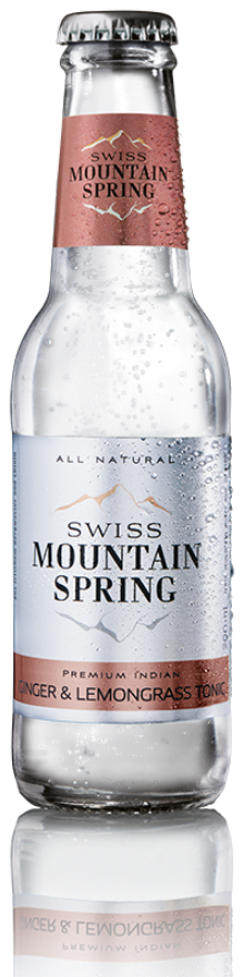 Swiss Mountain Spring Ginger Lemongrass Tonic 0°, Schweiz, 24er-Pack, Schweiz