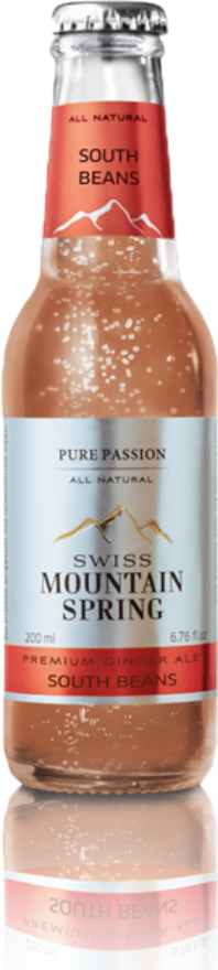Swiss Mountain Spring South Beans Ginger Ale 0°, Schweiz, 24er-Pack, Schweiz