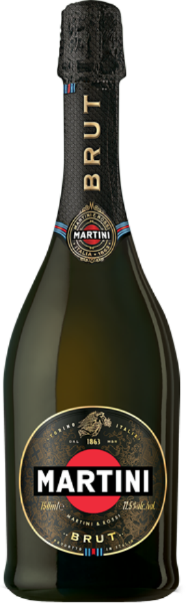 Martini Brut 11.5°, Italien, Turin, Trebbiano, Chardonnay