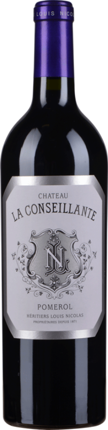 Château La Conseillante 2018, Pomerol AOC, Merlot, Cabernet Franc, Bordeaux, Robert Parker: 98, Wine Spectator: 93