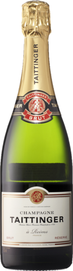 Taittinger Champagner Brut Reservé, Frankreich, Champagne, Pinot Noir, Chardonnay, Pinot Meunier, James Suckling: 92