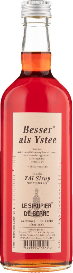 Le Sirupier de Berne Besser als Ystee 0° Le Sirupier de Berne Besser als Ystee 0°