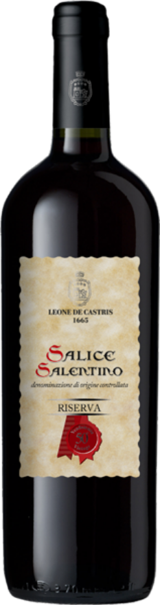 Leone de Castris Salice Salentino Riserva 2017, Salice Salentino DOC, Negroamaro, Puglia, Luca Maroni: 93, Falstaff: 91, Wine Spectator: 88