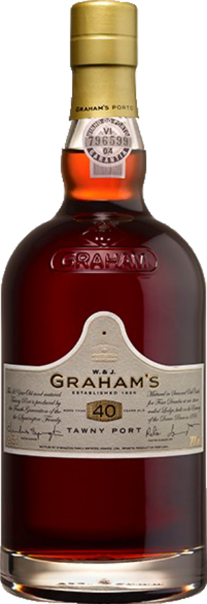 Grahams Port 40 years old 20°, Portwein, 1er Holzkiste