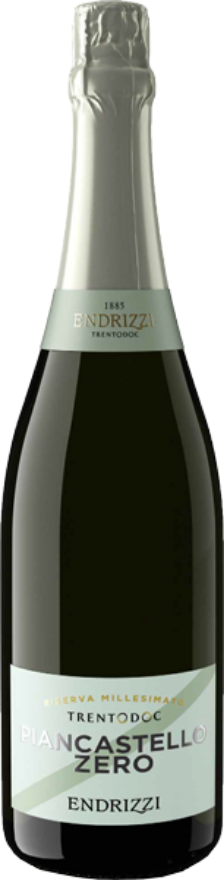 Endrizzi Piancastello Zero 2017, TrentoDOC, Chardonnay, Pinot Noir