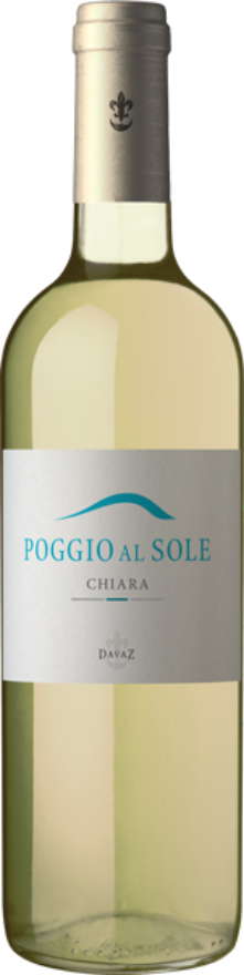 Poggio al Sole Chiara Bianco 2021, IGT Bianco Toscana, BIO, Vegan, Chardonnay, Toscana