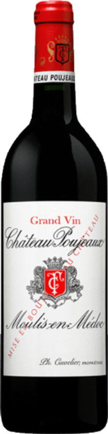 Château Poujeaux Moulis-en-Médoc 2018, Cru Bourgeois supérieur Moulis AC, Cabernet Sauvignon, Merlot, Petit Verdot, Bordeaux, Robert Parker: 86