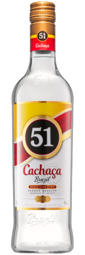 Cachaca 51 40°, Brasilien