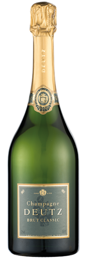 Deutz Champagner Brut Classic, Frankreich, Champagne, Chardonnay, Pinot Noir, Pinot Meunier, James Suckling: 93, Robert Parker: 90