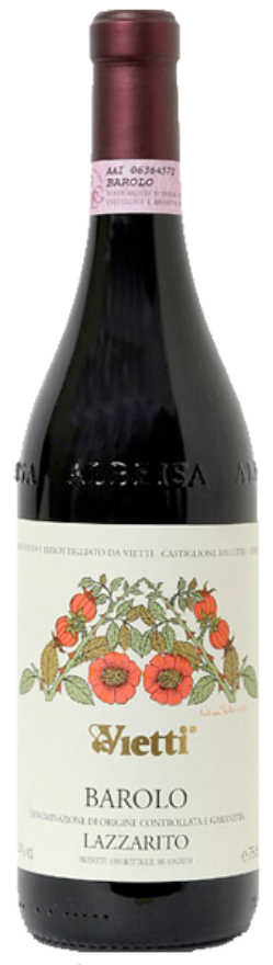 Vietti Barolo Cerequio 2018, Barolo DOCG, Nebbiolo, Piemonte, Wine Spectator: 94, Falstaff: 96, James Suckling: 92, Robert Parker: 96