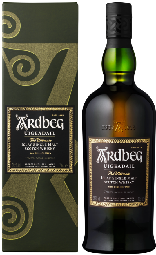 Ardbeg Whisky Uigeadail Giftbox 54°