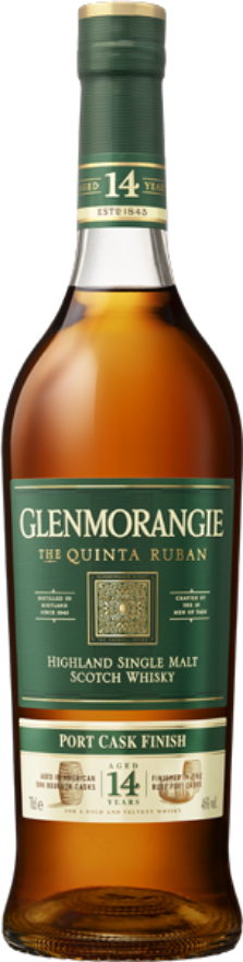 Glenmorangie Quinta Ruban 14 years Giftbox 46°, Highland Single Malt Scotch Whisky