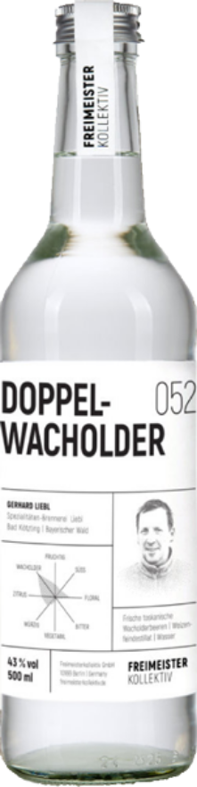 Dox Freimeister Doppelwachholder 43° Dox Freimeister Doppelwachholder 43°
