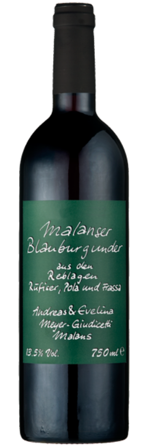 Meyer Malanser Blauburgunder 2021, AOC Graubünden, Pinot Noir, Graubünden