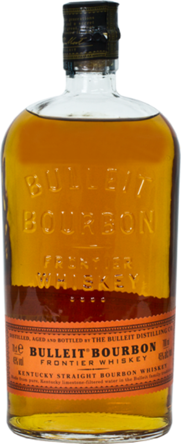 Bulleit Bourbon Frontier Whiskey 45°, Kentucky Straight Bourbon